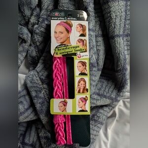 Scunci Everyday & Active Change It Up Headband, PINK (New)